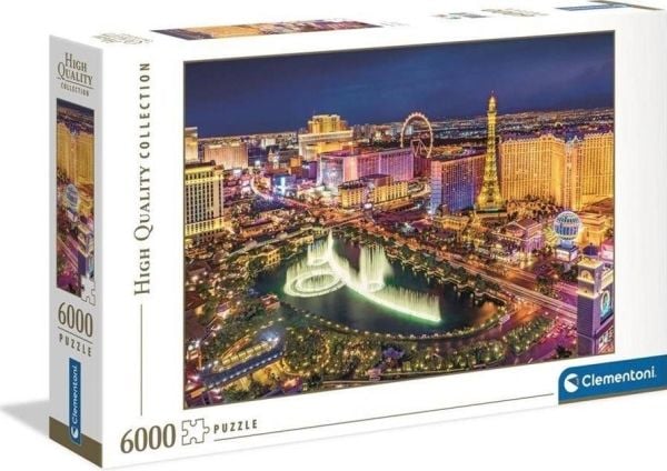 Clementoni Puslespil HQC Las Vegas, 6000 brikker