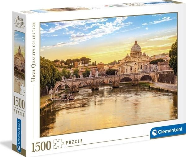 Clementoni Rome, 1500 stykker, By, 10 år