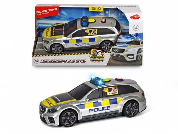 Dickie politibil Mercedes-AMG E43 SOS 30 cm
