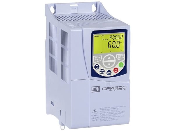 WEG frekvensomriktare CFW500 D 24P0 T4 11 kW trefas 380 V, 480 V