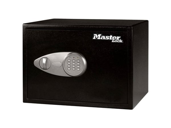 Master Lock Large No. X125ML - Pengeskab - solidt stål - grå, sortti