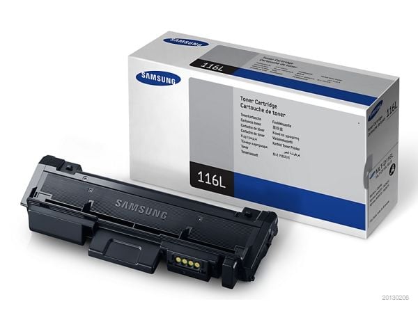 Samsung MLT-D116L - Suuri kapasiteetti - musta - alkuperäinen - värikasetti - Xpress M2625, M2675, M2825, M2835, M2875, M2885 -puhelimiin