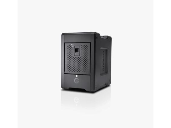 SanDisk Professional G-RAID SHUTTLE 4 - Hårddiskarray - 80 TB - 4 fack - HDD 20 TB x 4 - Thunderbolt 3, USB 3.1 Gen 2 (extern)