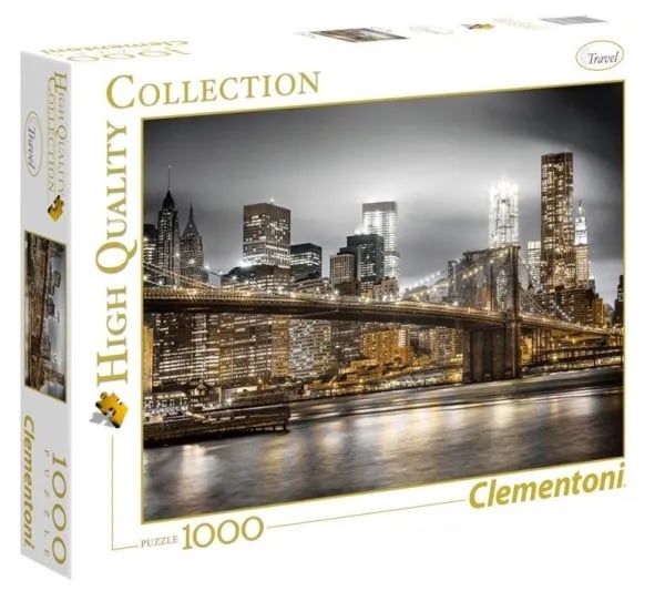 Clementoni High Quality Collection - New York Skyline - puslespill - 1000 deler
