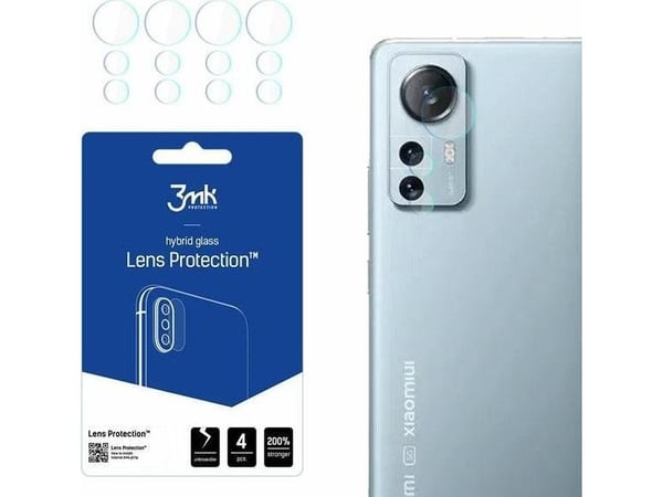 3MK 3MK Lens Protect Xiaomi 12 Lite kameralinsebeskyttelse 4 stk