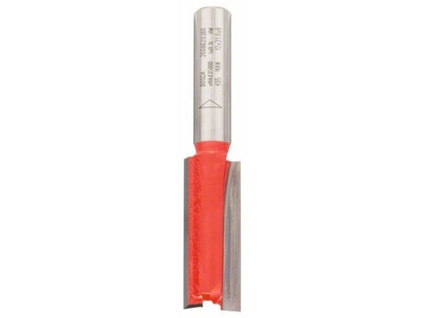 Bosch Expert for Wood - Rutertupp - for bløtt tre, løvtre, composite wood - Straight - 12 mm - lengde: 63.8 mm