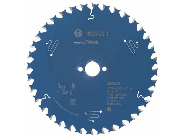 Bosch RUNDSAVKLINGE 180X20X2,6MM 36T EXP WOOD