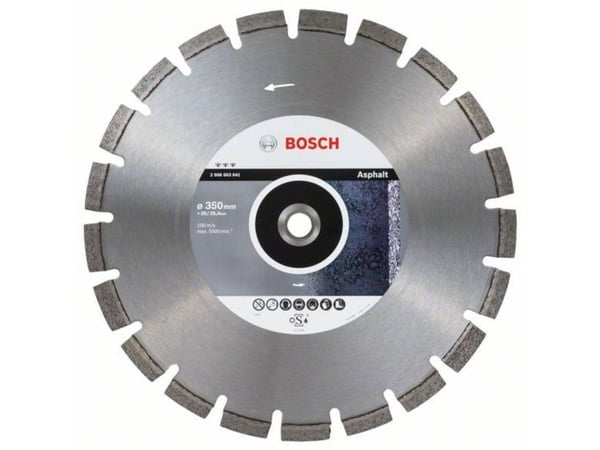 Bosch DIAMANTSKIVE BEST ASPHALT 350X20/25,4MM