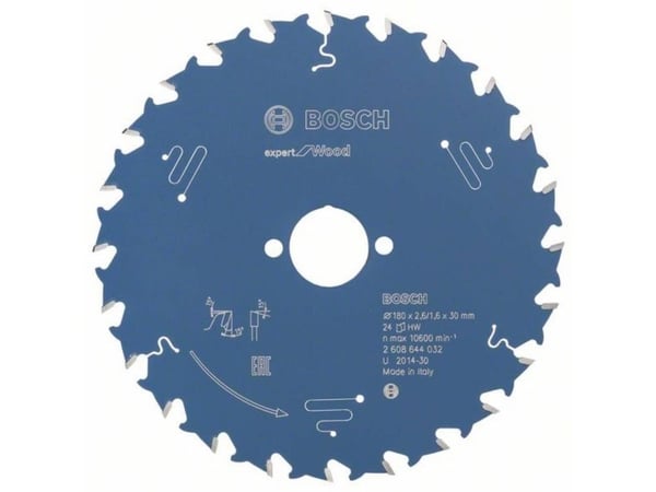 Bosch RUNDSAVKLINGE 180X30X2,6MM 24T EXP WOOD