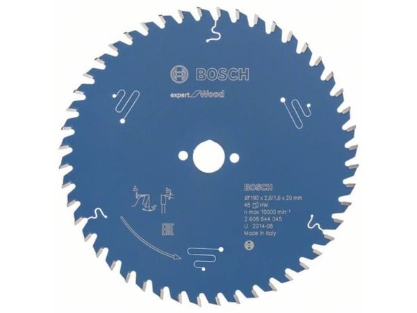 Bosch RUNDSAVKLINGE 190X20X2,6MM 48T EXP TRE