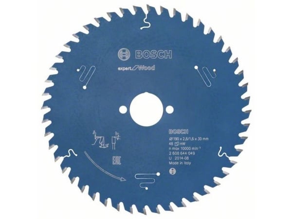 Bosch RUNDSAVKLINGE 190X30X2,6MM 48T EXP TRE