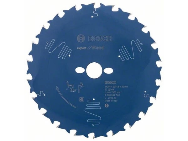 Bosch RUNDSAVKLINGE 254X2,4X30MM 22T EXP TRE