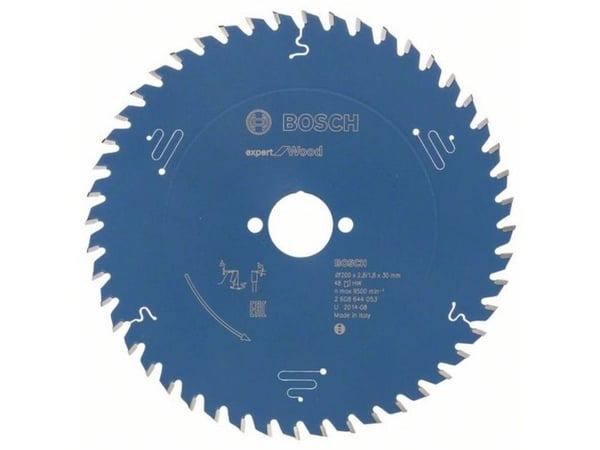 Bosch RUNDSAVKLINGE 200X30X2,8MM 48T EXP WOOD