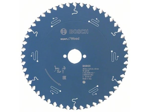 Bosch RUNDSAVKLINGE 230X30X2,8MM 48T EXP WOOD RUNDSAVKLINGE 230X30X2,8MM 48T EXP WOOD