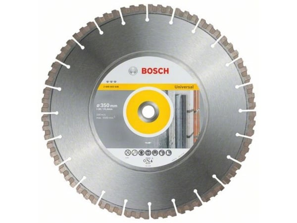 Bosch DIAMANTSKIVE BEST UNIVERSAL 350X25,4MM
