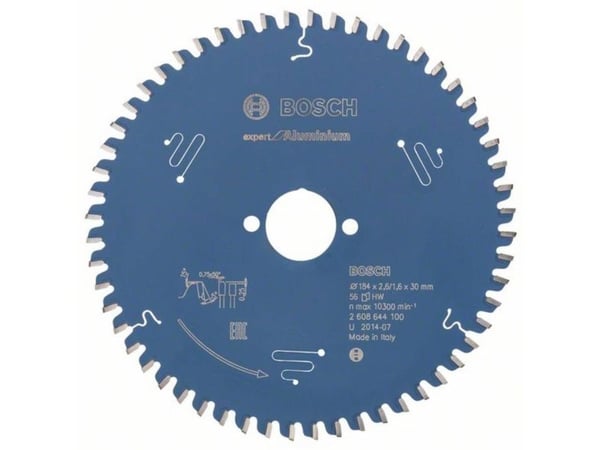 Bosch RUNDAVKLING 184X30X2.6MM 56T EXP ALU