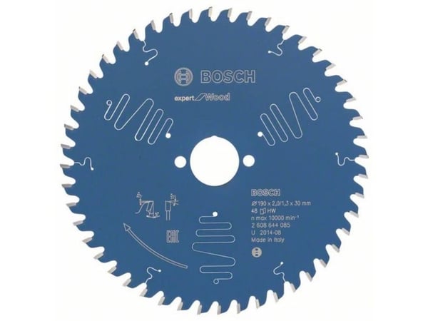 Bosch RUNDSAVKLINGE 190X30X2MM 48T EXP TRE