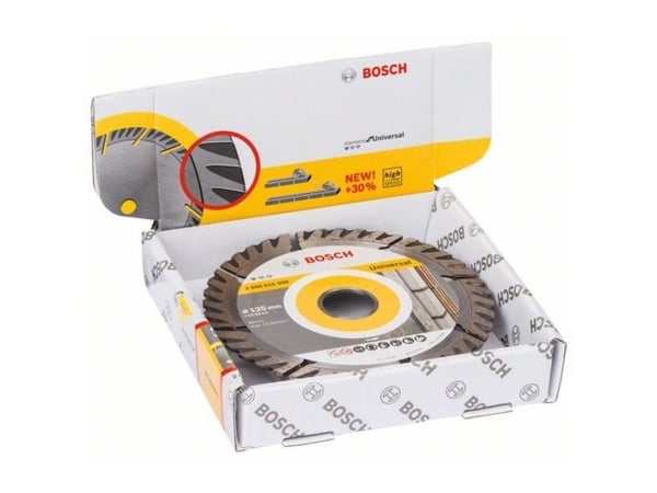 Bosch DIAMANTSKIVE STD UNIV 125X22,23MM 10STK 10STK