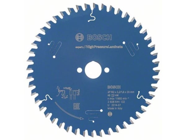 Bosch RUNDSAVKL 160X20X2,2MM 48T EXP HIGHPRESS