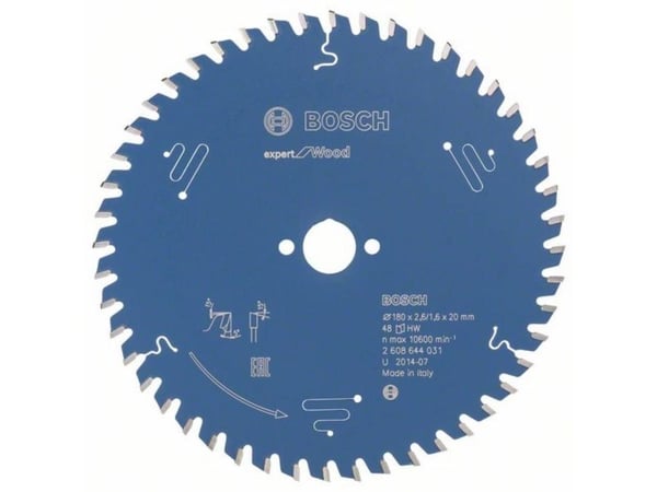 Bosch Expert for Wood - Sirkelformet sagblad - for tre - 180 mm - 48 tenner