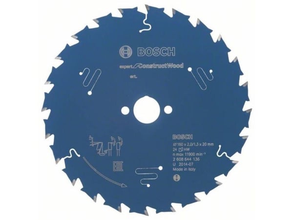 Bosch RUND SAVKL 160X20X2MM 24T EXP CONSTRUCTWO