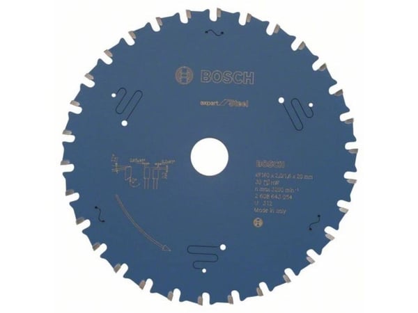 Bosch Expert for Steel - Sirkelformet sagblad - for stål - 160 mm - 30 tenner