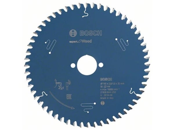 Bosch RUNDSAVKLINGE 190X30X2,6MM 56T EXP WOOD