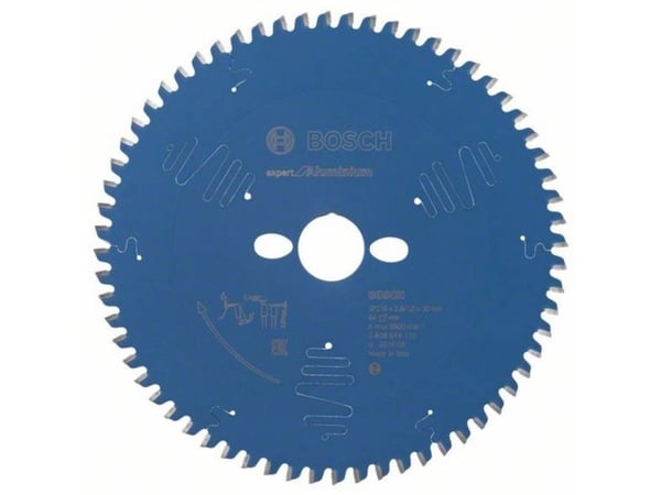 Bosch PYÖREÄ SÄÄSTÖTERÄ 216X30X2.6MM 64T EXP ALU