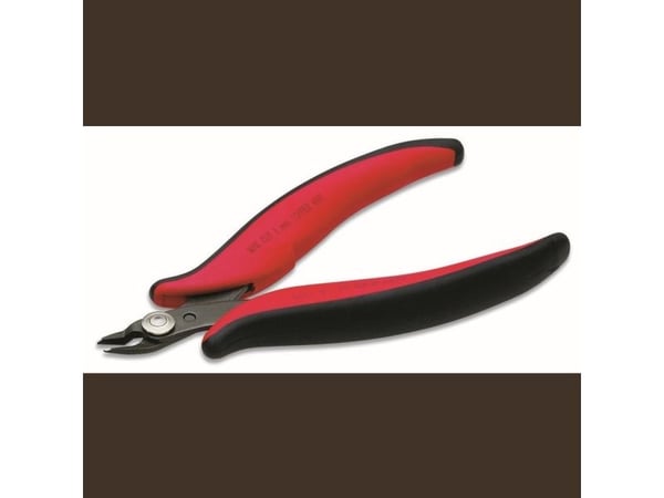 Cimco 101038, Diagonal tang, Plast, Sort, Rød, 129 mm