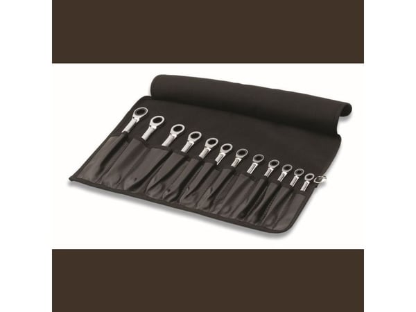 Cimco 112505, Kromvanadinstål, Silver, 8,9,10,11,12,13,14,15,16,17,18,19 mm, 12 styck