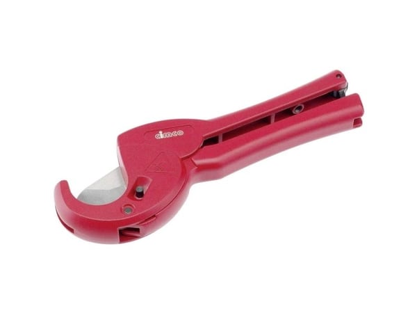 Cimco 120416, Rørsaks, Rustfritt stål, Rød, 3,5 cm, 220 mm, 270 g