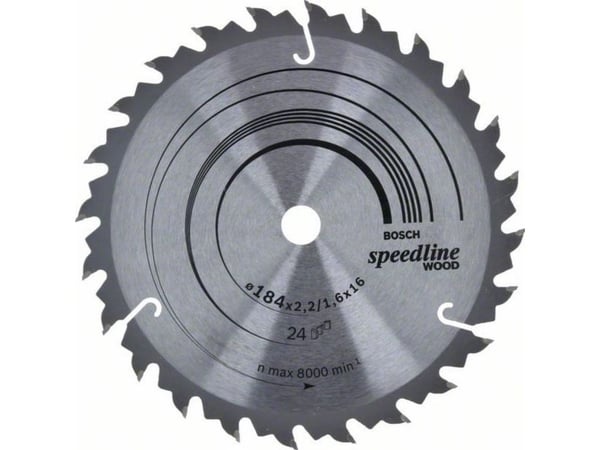 Bosch PYÖRÖPESURI SPEEDLINE PUU 184X16MM24T