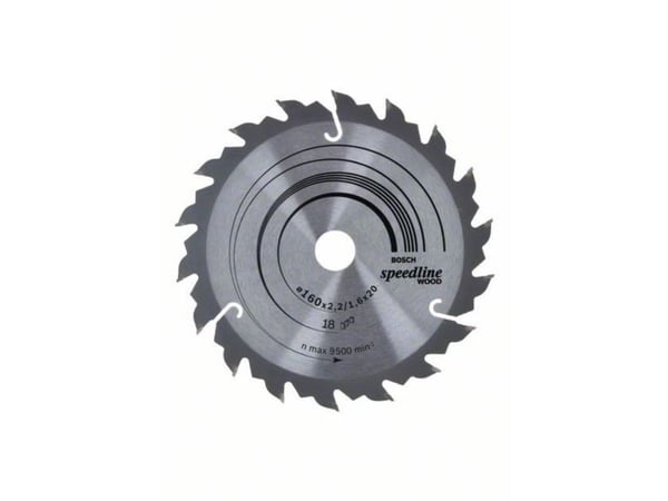 Bosch PYÖRÖPESUKONE SPEEDLINE WOOD 160X20MM18T