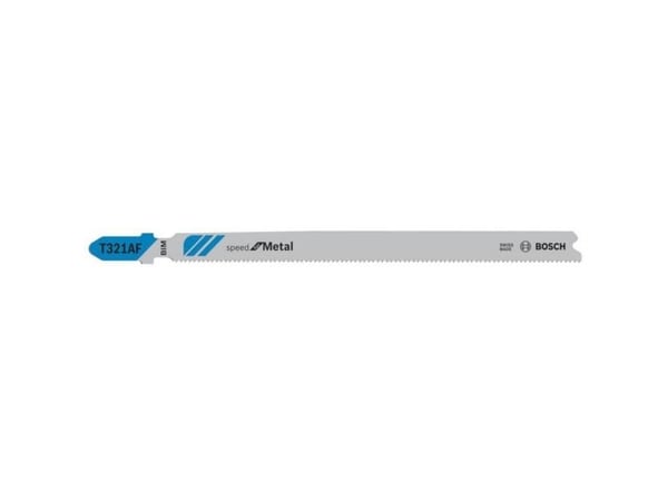 Bosch 2 608 636 705, Figursågblad, Gjuten aluminium, Epoxi, Profil, Smårgåsmaterial, Metallplåt (tunn), Bimetall, 1,2 mm, 13,2 cm, 5 styck