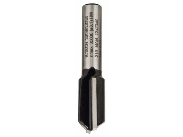 Bosch FRÆSER NOT 2 SKÆR HM 8MM L 20MM B 12