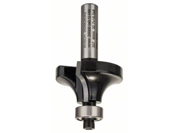 Bosch Standard for Wood - Rutertupp - for kartong, kryssfinér, bløtt tre, løvtre, medium-density fibreboard (MDF) - 32.7 mm - cylindrical - lengde:...