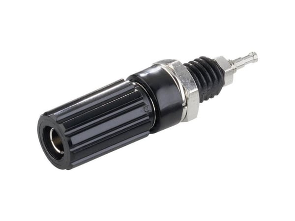 TRU COMPONENTS TC-R1-9 Musta Polklemme Lajittelu 10 A 1 kpl 1 kpl