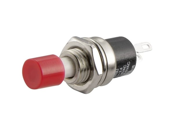 TRU COMPONENTS 1587871 TC-R13-24A1-05-GN Painonappi 250 V/AC 1,5 A 1 x Pois päältä/(Päälle) painonappi 1 kpl 1 kpl