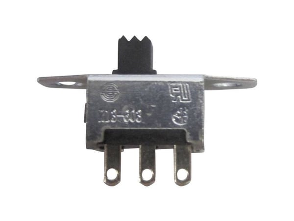 TRU COMPONENTS 6351072 TC-R13-603C-05 Liukukosketin 250 V/AC 3 A 1 x On/On 1 kpl 1 kpl