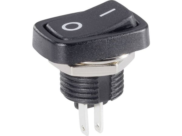 TRU COMPONENTS vippekontakt TC-R13-213A-03 250 V/AC 3 A, 1x Off/On, klick, 1 st