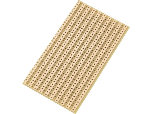 TRU COMPONENTS SU527610 Eurooppalainen painolevy Kovapaperi (L x S) 90 mm x 50 mm 35 µm Ruutukoko 5,08 mm Sisältö 1 kpl