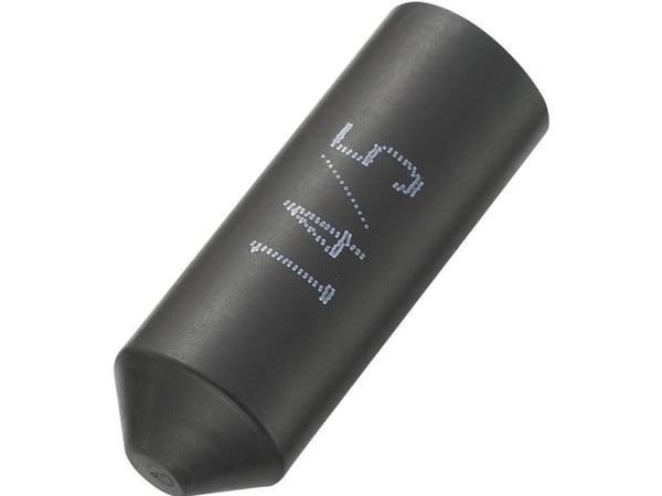 TRU COMPONENTS 1566787 Lämpökutistettava päätykappale Nimellishalkaisija (ennen kutistumista): 16 mm 1 kpl