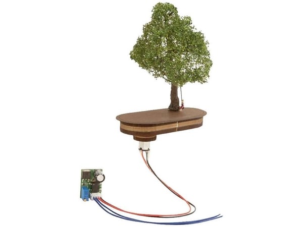 NOCH micro-motion Tree with Swing, N (1:160), Grønn