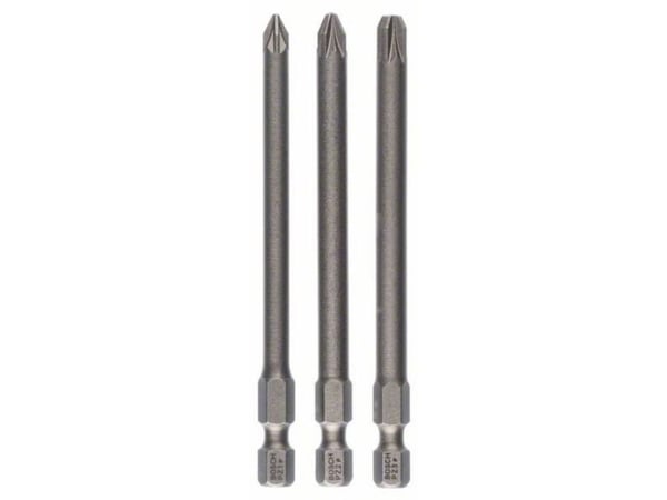 Bosch BITS PZ1/2/3 L:89MM 3 kpl
