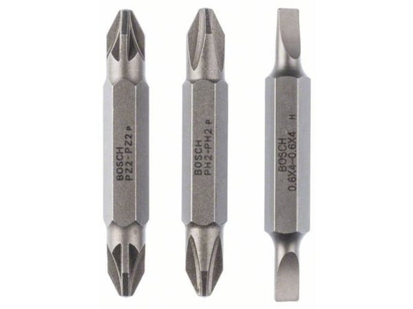 Bosch tilbehør dobbelblad-sett PH 2, PZ 2 1 stk