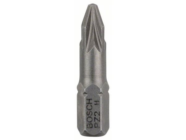 Bosch Extra Hard - Spiss for skrutrekker - 3 deler - 1/4" - pozidriv - PZ2 - lengde: 25 mm