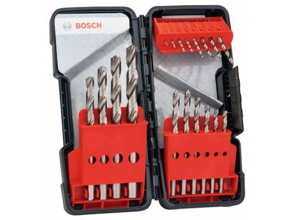 Bosch METALBORSÆT HSS-G Ø1-10MM 18 STK