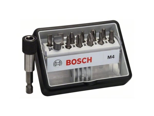Bosch bitssett for skrumaskin Robust Line M Extra Hart 1/4" 13 stk (2607002566)