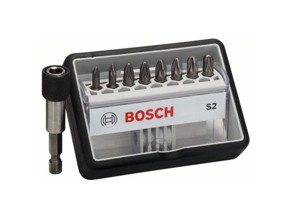 Bosch Accessories Robust Line 2607002561 bitsats 9 delar krysspår Pozidriv