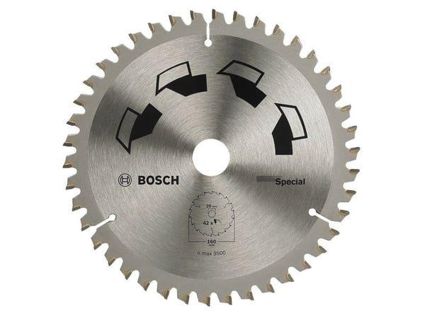 Bosch RUNDSAVKLINGE SPECIAL 160X2X20/16MM T42